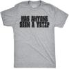Has Anyone Seen A Yeti Funny Flip T Shirt Cool Bigfoot Cool Vintage Graphic Tee(Light Heather Grey)