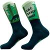 Crazy Dog T-Shirts Mens Funny Golf Socks Sports Crews for Guys with Fun Clubhouse Sayings(Eat Sleep Hunt)