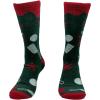 Crazy Dog T-Shirts Mens Funny Golf Socks Sports Crews for Guys with Fun Clubhouse Sayings(Golfing Murdery)