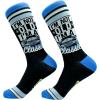 Crazy Dog T-Shirts Mens Funny Golf Socks Sports Crews for Guys with Fun Clubhouse Sayings(Im a Classic)