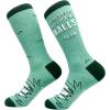 Crazy Dog T-Shirts Mens Funny Golf Socks Sports Crews for Guys with Fun Clubhouse Sayings(Lost My Balls)
