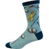 Crazy Dog T-Shirts Mens Funny Golf Socks Sports Crews for Guys with Fun Clubhouse Sayings(Wash Balls)