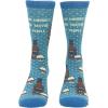 Crazy Dog T-Shirts Mens Funny Golf Socks Sports Crews for Guys with Fun Clubhouse Sayings(Whiskey and 3 People)
