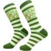 Crazy Dog T-Shirts Mens Funny Golf Socks Sports Crews for Guys with Fun Clubhouse Sayings(Zero Putts Given)