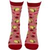 Crazy Dog T-Shirts Women’s Tacos Are My Valentine Socks Funny Sarcastic Valentines Day Graphic Novelty Footwear for Ladies