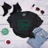 Womens Patrick was A Saint Funny Shenanigans Saint Patricks Day St Patty Tee(Heather Black)