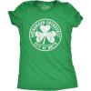Womens Saint Patricks Day T Shirts Funny Shenanigans Clover Graphic Tees for Women(Heather Black – Shenanigan Enthusiast)