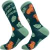 Crazy Dog T-Shirts Cute Animal Socks for Women Fun Socks with Animals and Sarcastic Humor(Be Capybara)