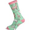 Crazy Dog T-Shirts Cute Animal Socks for Women Fun Socks with Animals and Sarcastic Humor(Get It from My Llama)