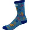 Crazy Dog T-Shirts Cute Animal Socks for Women Fun Socks with Animals and Sarcastic Humor(Purrmaid)