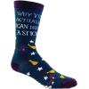 Crazy Dog T-Shirts Womens Halloween Socks Funny Spooky October Fall Novelty Graphic Footwear(Drive a Stick)