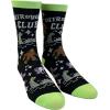 Crazy Dog T-Shirts Women’s Introverts Club Socks Funny Day Dreamer Loner Unicorn UFO Footwear