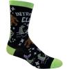Crazy Dog T-Shirts Women’s Introverts Club Socks Funny Day Dreamer Loner Unicorn UFO Footwear