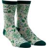 Crazy Dog T-Shirts Women’s Plant Mom Socks Funny Gardening Flowers Herbs Growing Novelty Graphic Footwear