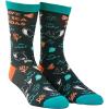 Crazy Dog T-Shirts Women’s Save The Sea Pandas Socks Funny Orca Save The Whales Killer Whale Novelty Footwear