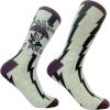 Crazy Dog T-Shirts Funny Edgar Allan Poe Socks for Women – When It Rains It Poes Quote – Gothic Novelty Crew Socks with Lightning Graphic – Literary Gift for Book Lovers