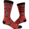 Crazy Dog T-Shirts Women’s Let The Good Times Roll Socks Funny Japanese Sushi Sashimi Food Novelty Footwear