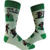 Women’s Bigfoot Hide and Seek Champion Socks Funny Camping Sasquatch Knit Novelty Footwear