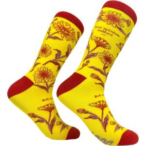 Crazy Dog T-Shirts Women’s Your Opinion Matters But Not to Me Socks Funny Sarcastic Rude Graphic Novelty Footwear