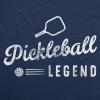 Crazy Dog T-Shirts Pickleball Legend Unisex Hoodie Funny Pickle Ball Super Star Hooded Sweatshirt(Navy – Pickleball)