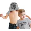 Toddler Ask Me About My Goat Funny Animal Flip Up T Shirt for Kids(Light Heather Grey)