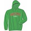 Crazy Dog Funny Christmas Unisex Hoodies Holiday Hooded Sweatshirts for Men and Women(Green – Xmas Vibes)