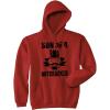 Crazy Dog Funny Christmas Unisex Hoodies Holiday Hooded Sweatshirts for Men and Women(Red – Son of a Nutcracker)