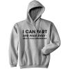 Crazy Dog T-Shirts I Can Fart And Walk Away Whats Your Superpower Hoodie Funny Novelty Sweatshirt(Heather Grey)