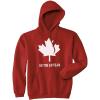 Eh Team Canada Sweater Funny Canadian Shirts Novelty Graphic Hilarious Hoodie(Red)