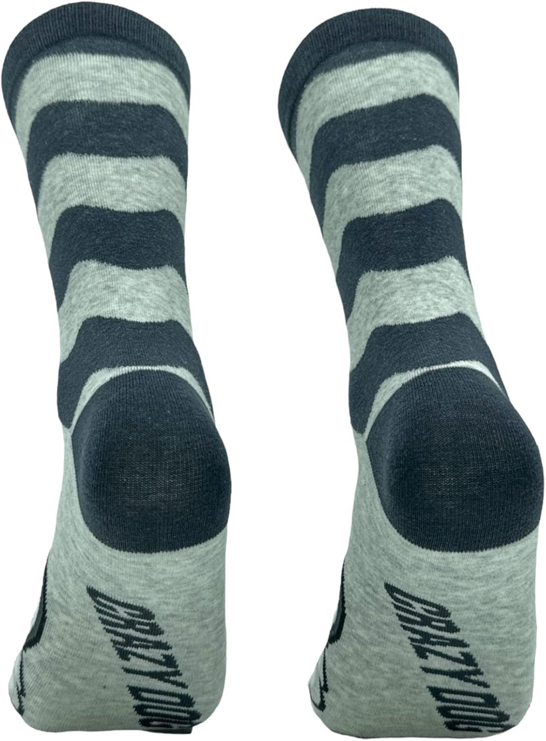 imageCrazy Dog TShirts Funny Womens Socks with Animal Print Designs Toe Socks with Cute Animal FacesRaccoon