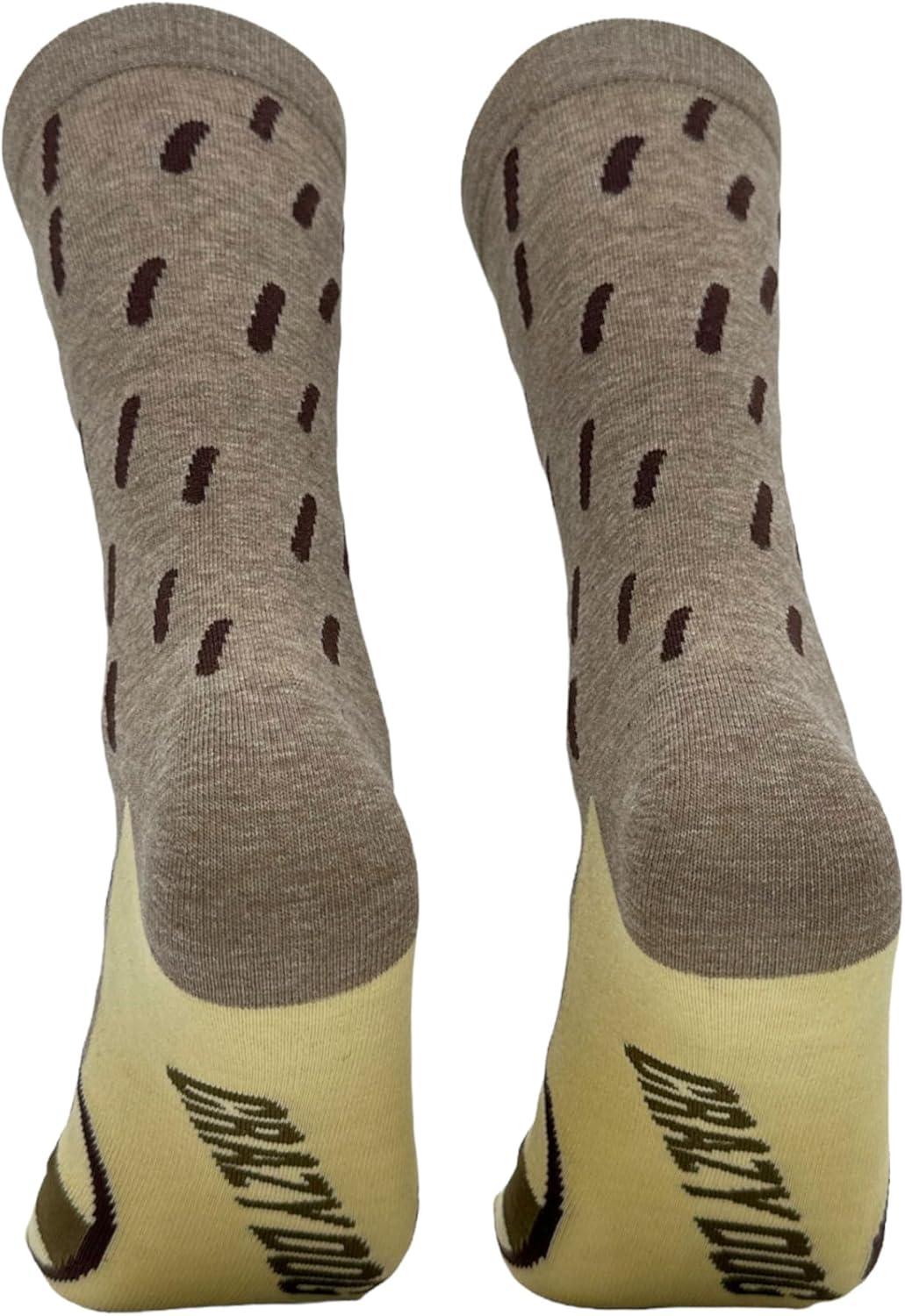 imageCrazy Dog TShirts Funny Womens Socks with Animal Print Designs Toe Socks with Cute Animal FacesSloth