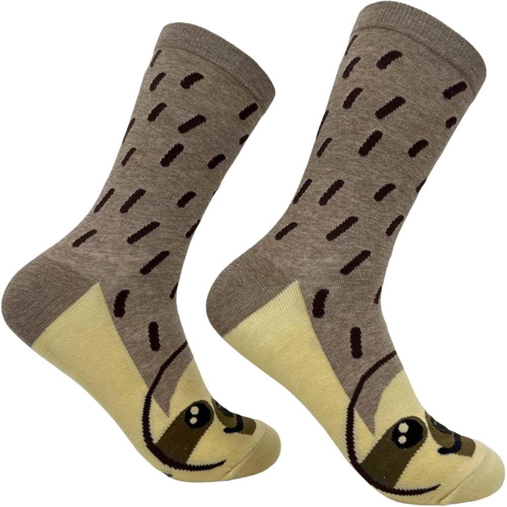 imageCrazy Dog TShirts Funny Womens Socks with Animal Print Designs Toe Socks with Cute Animal FacesSloth