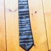 Crazy Dog T-Shirts Funny Tie for Men – Ninja Cartoon Print Novelty Necktie – Cool Gag Gift for Gamers Anime Fans Martial Arts Lovers – Office Humor Menswear Accessory