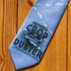 Crazy Dog T-Shirts Funny Tie for Men – Professional Crop Duster Necktie – Hilarious Dad Joke Gag Gift for Aviation Enthusiasts Birthdays and Office Party Outfits