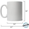 Crazy Dog T-Shirts I’m Retired Everyday Is Saturday Coffee Mug Funny Sarcastic Ceramic Cup-11oz
