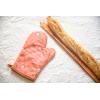 Introverted But Willing to Discuss Bread Funny Baking Graphic Novelty Carbs Kitchen Glove Funny Graphic Kitchenwear Cool Food Novelty Cookware Orange Oven Mitt(Oven Mitt)