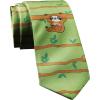 Crazy Dog T-Shirts Funny Sloth Tie for Men – Hanging Animal Print Necktie – Wildlife Safari Jungle Theme Gag Gift Party Accessory – Humorous Menswear for Office Casual Events