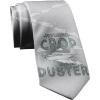 Crazy Dog T-Shirts Funny Tie for Men – Professional Crop Duster Necktie – Hilarious Dad Joke Gag Gift for Aviation Enthusiasts Birthdays and Office Party Outfits