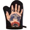 Mens Tattoo Hand Oven Mitt Funny Cook Tats Ink Graphic Novelty Kitchen Accessories Funny Graphic Kitchenwear Cool Food Novelty Cookware Black Oven Mitt(Oven Mitt)