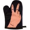 Peace Sign Oven Mitt – Funny Hand Gesture Design – Heat Resistant Novelty Cooking Glove – Unity Themed Oven Glove for Baking Grilling and Everyday Kitchen Use(Oven Mitt)