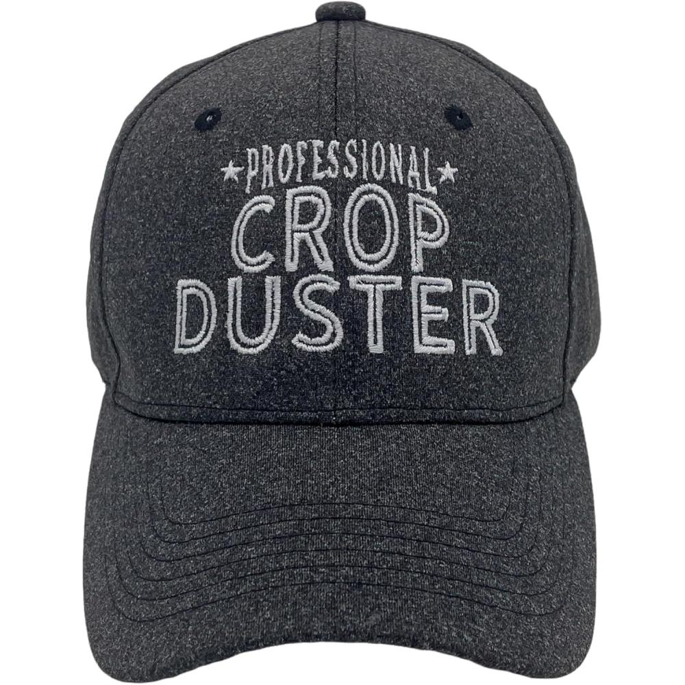 imageCrazy Dog TShirts Professional Crop Duster Hat Funny Stinky Fart Joke CapBlack Crop Duster