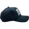 Best Dog Dad Ever Hat Funny Novelty Cap(Heather Black – Dog Dad)