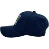 Crazy Dog T-Shirts Funny Golf Hats Cool Caps for Golfers with Sarcastic Designs(Navy – Okayest Golfer)