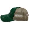 Crazy Dog T-Shirts Funny Golf Hats Cool Caps for Golfers with Sarcastic Designs(Trucker Geen – How I Roll)