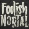 Mens Foolish Mortal T Shirt Funny Spooky Glow in The Dark Halloween Tee(Heather Black)
