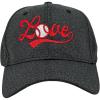 imageLove Baseball Script Hat Cute Summer Sports Lover CapBlack  Baseball