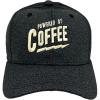 Powered by Coffee Hat Funny Sarcastic Cool Saying Vintage Cap Funny Hats Cool Coffee Novelty Caps for Men Black – Standard