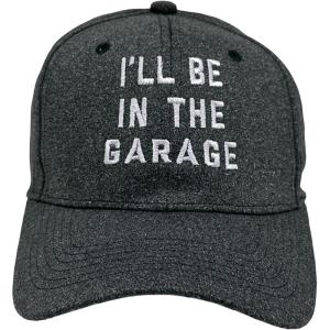 Ill Be in The Garage Hat Funny Sarcastic Repair Tool Project Novelty Cap Funny Hats Cool Mechanic Novelty Caps for Men Black – Standard