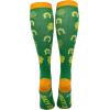 Crazy Dog T-Shirts Unisex Saint Patricks Day Compression Socks for Men and Women(Multi – Me Lucky Socks)