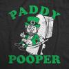 Funny Saint Patricks Day T Shirts for Men Party Shirts for St Pats Funny Drinking Tees(Heather Black – Paddy Pooper)